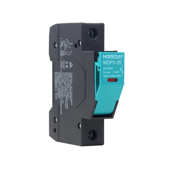 Moreday Porte-fusible sur rail DIN Fusible CC avec protection contre les courts-circuits CC Fusible haute tension 15 AMP
